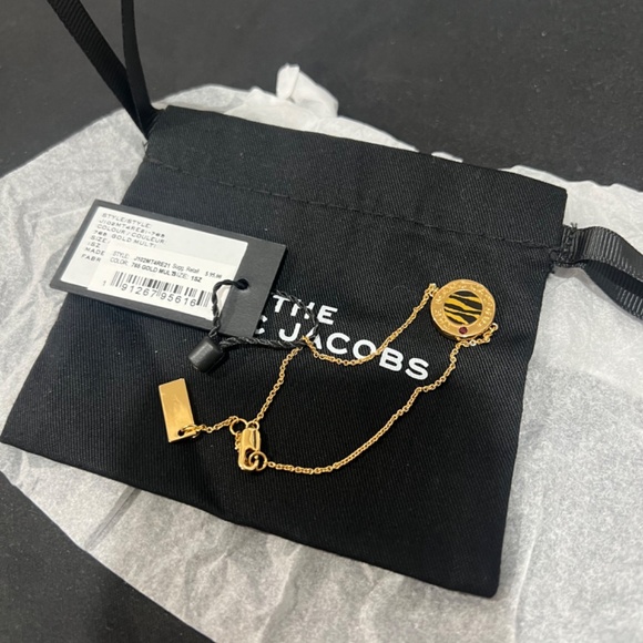 Marc Jacobs Gold Multi Charm Bracelet - Picture 1 of 5